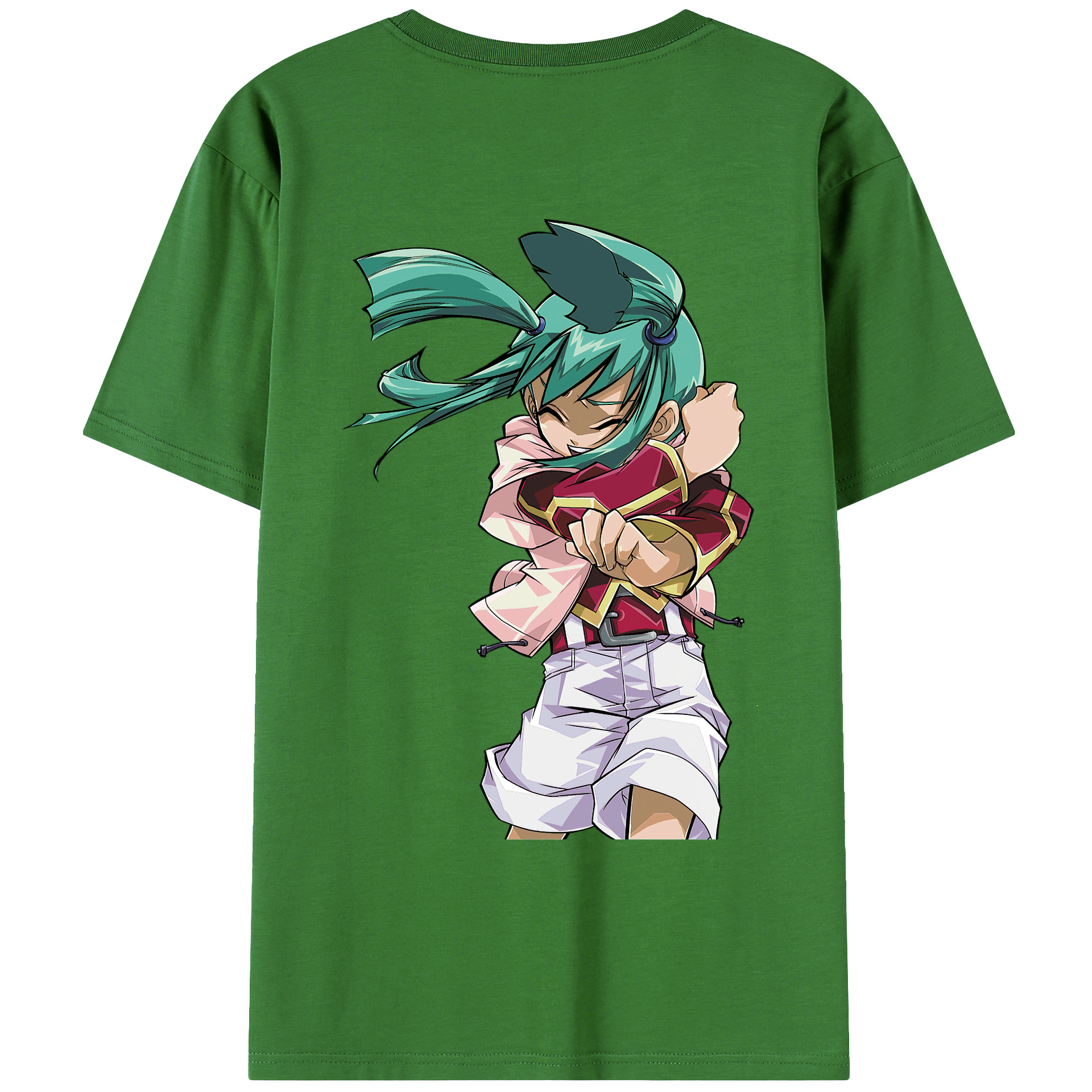 （画像用） 遊☆戯☆王 Yu-Gi-Oh! レディース半袖Tシャツ(バックプリント)